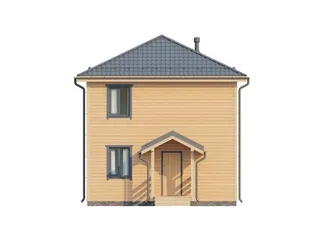 Двухэтажный коттедж Семейный Мини