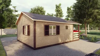 Одноэтажный дачный Бастион