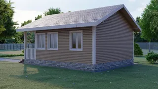 Одноэтажный дачный Зодчий