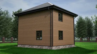 Коттедж двухэтажный Малино