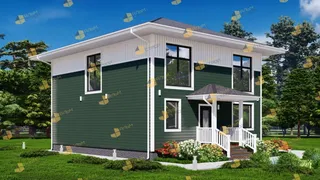 Двухэтажный коттедж Ривьера