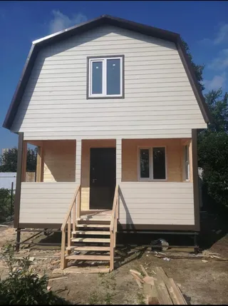 Дачный с мансардой Престиж №2