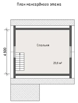 Дачный с мансардой Дача
