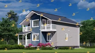 Коттедж с мансардой Кёльн