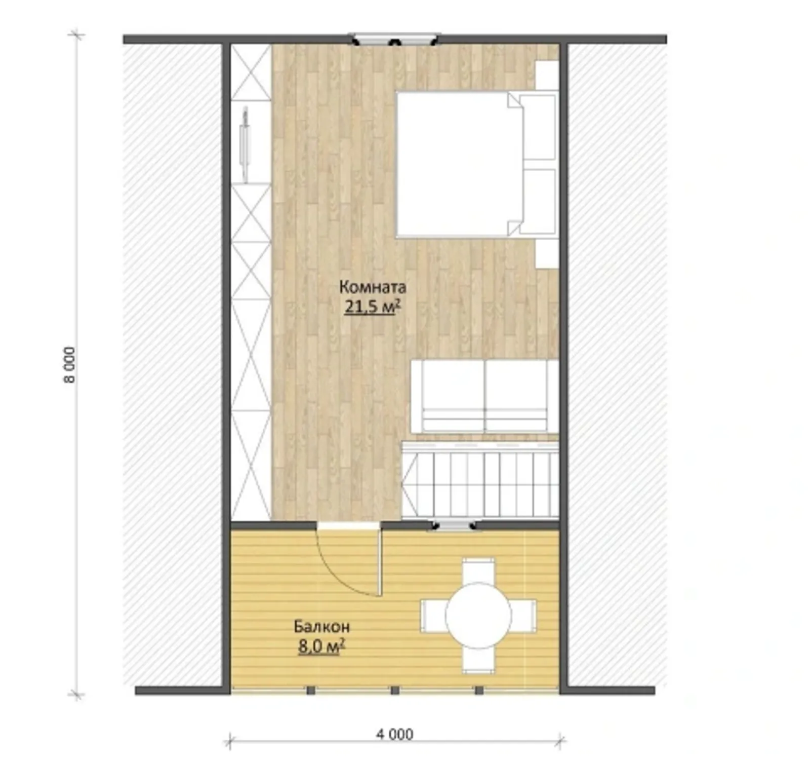 Дачный с мансардой Велес 2