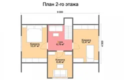 Коттедж с мансардой Терем 2