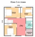Коттедж с мансардой Растуново
