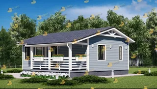 Одноэтажный коттедж Мечтатель