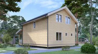 Коттедж с мансардой Ступино