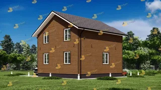 Коттедж с мансардой Уют