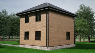 Коттедж двухэтажный Малино