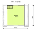 Дачный с мансардой Престиж мини