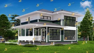 Двухэтажный коттедж Ривьера