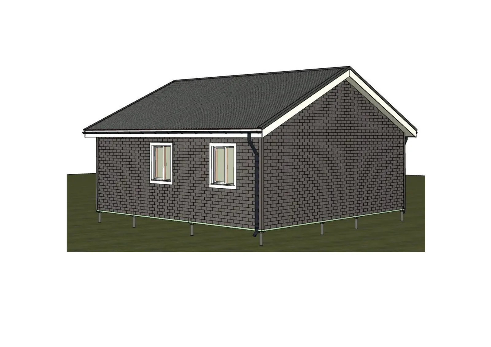 Одноэтажный коттедж Юбилейный