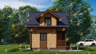 Коттедж с мансардой Канцлер