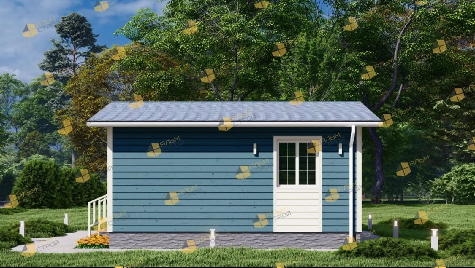 Одноэтажный дачный Классика