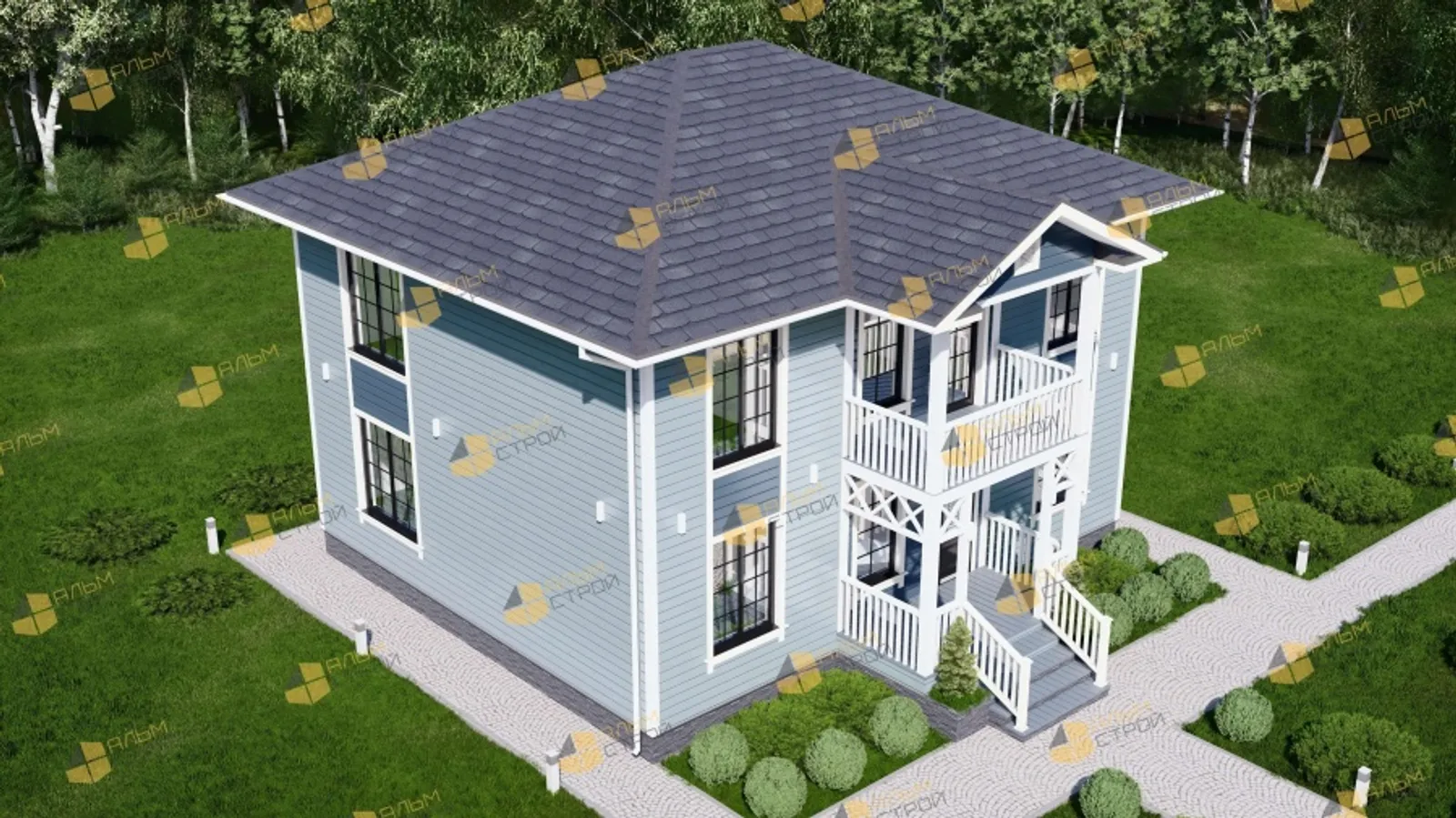 Двухэтажный коттедж Херсон