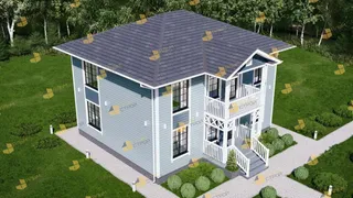 Двухэтажный коттедж Херсон