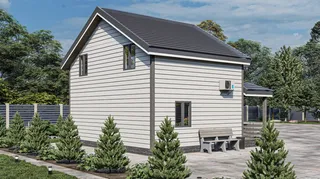 Коттедж с мансардой Рязань