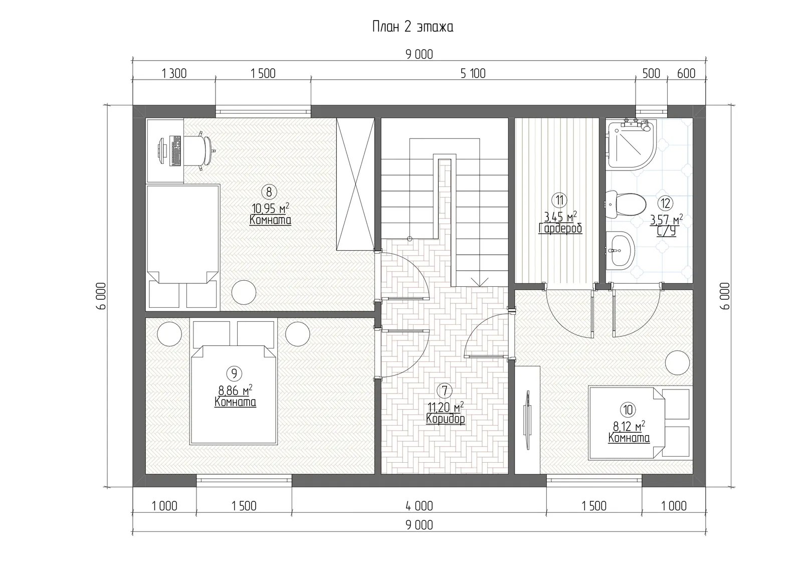 Коттедж с мансардой Воронеж