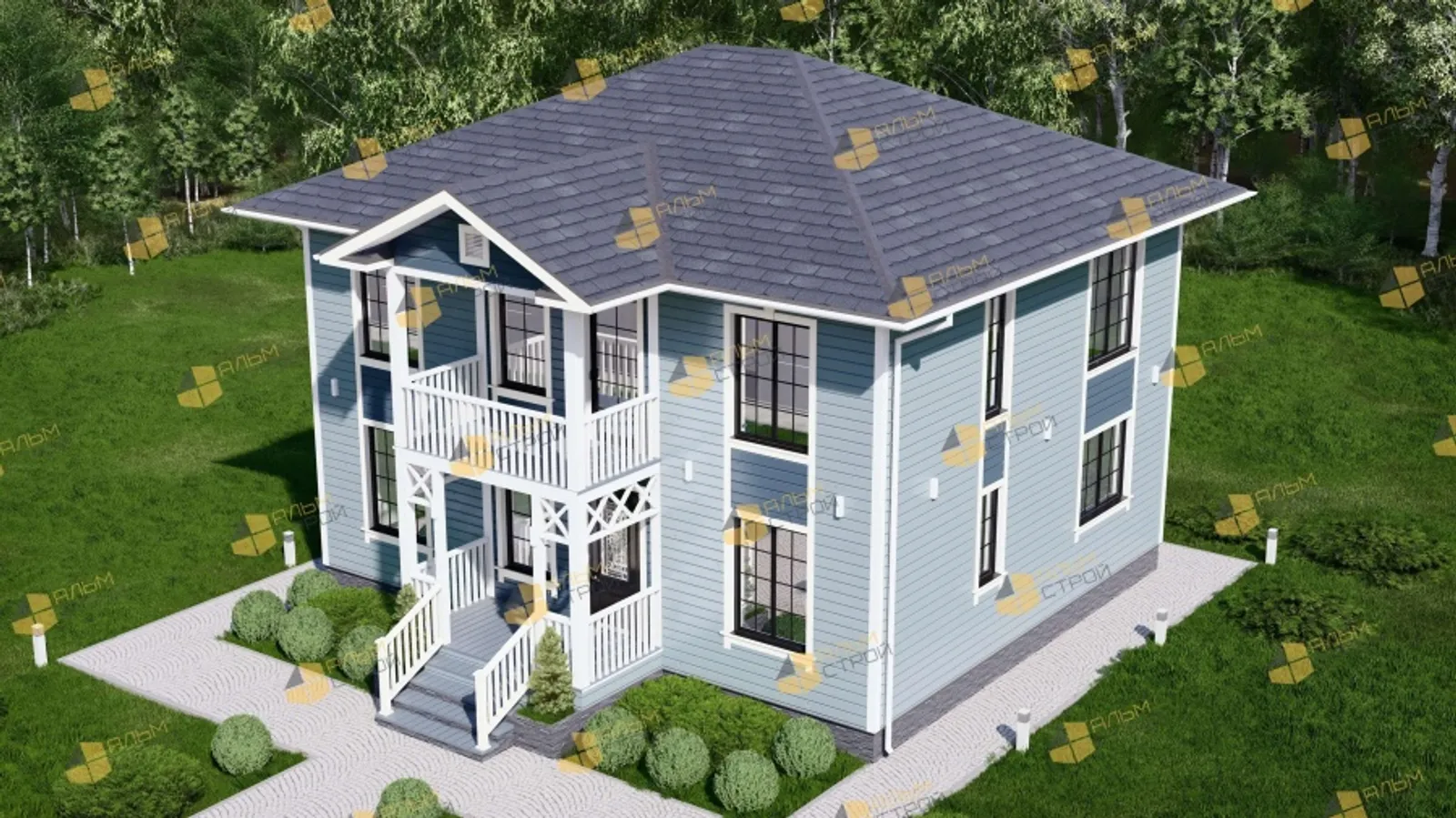 Двухэтажный коттедж Херсон