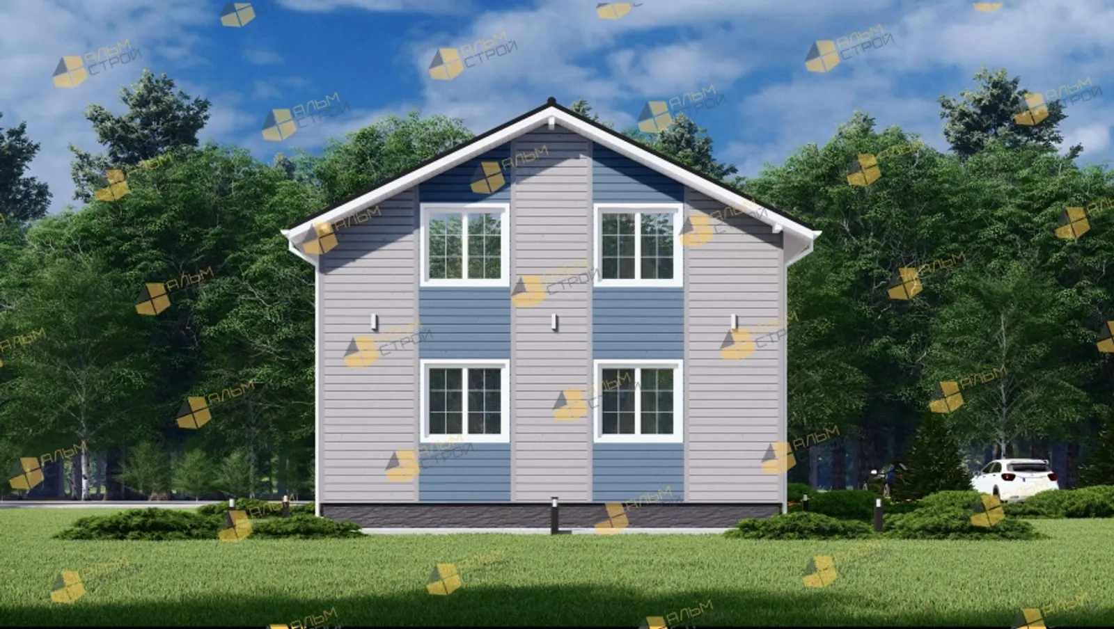 Коттедж с мансардой Кёльн