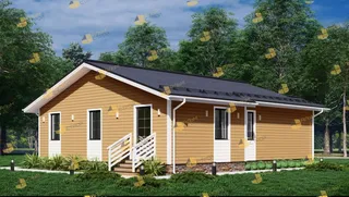 Одноэтажный коттедж Идеал