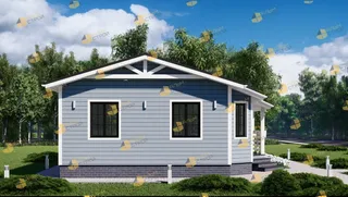 Одноэтажный коттедж Мечтатель
