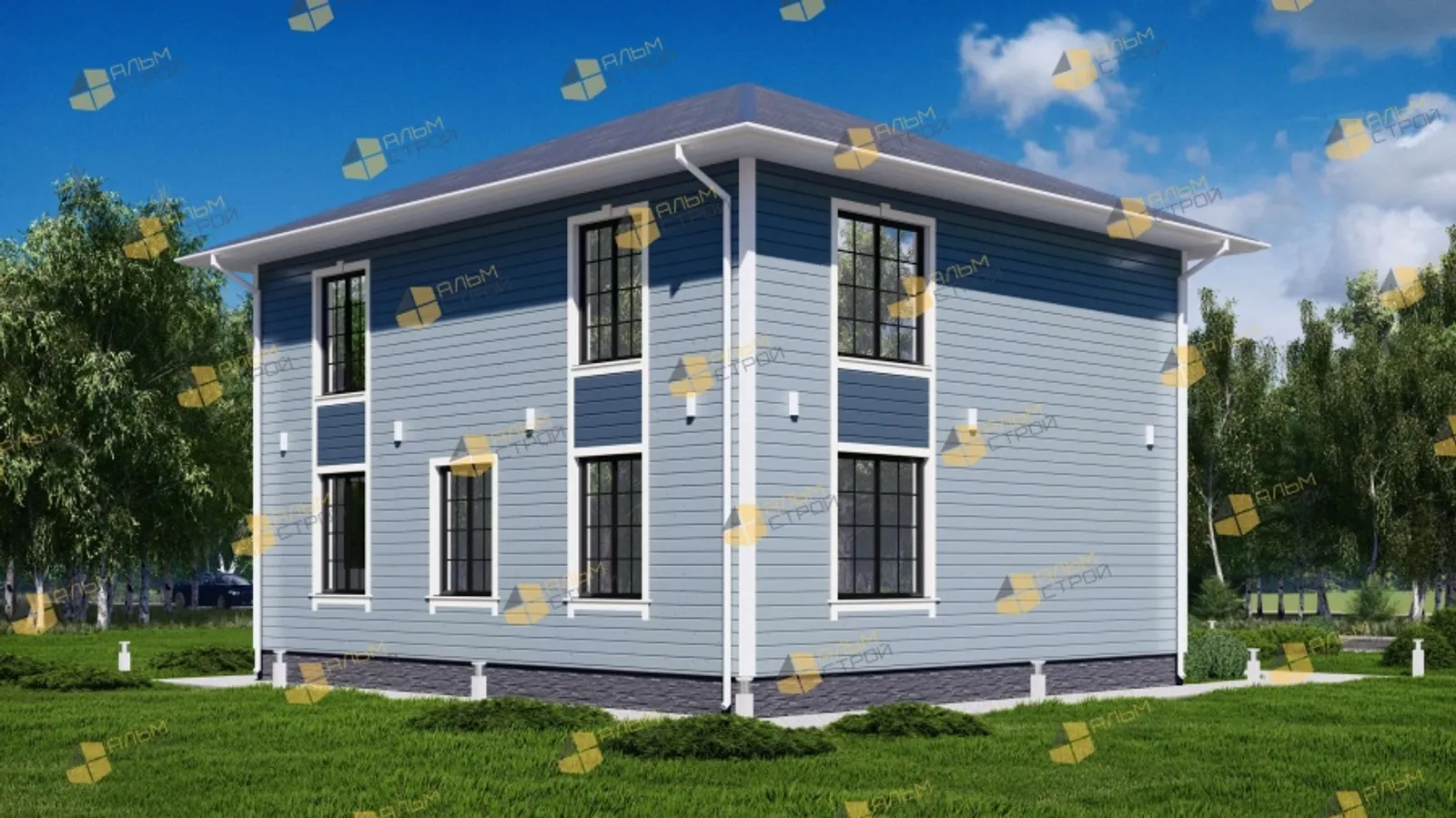 Двухэтажный коттедж Херсон