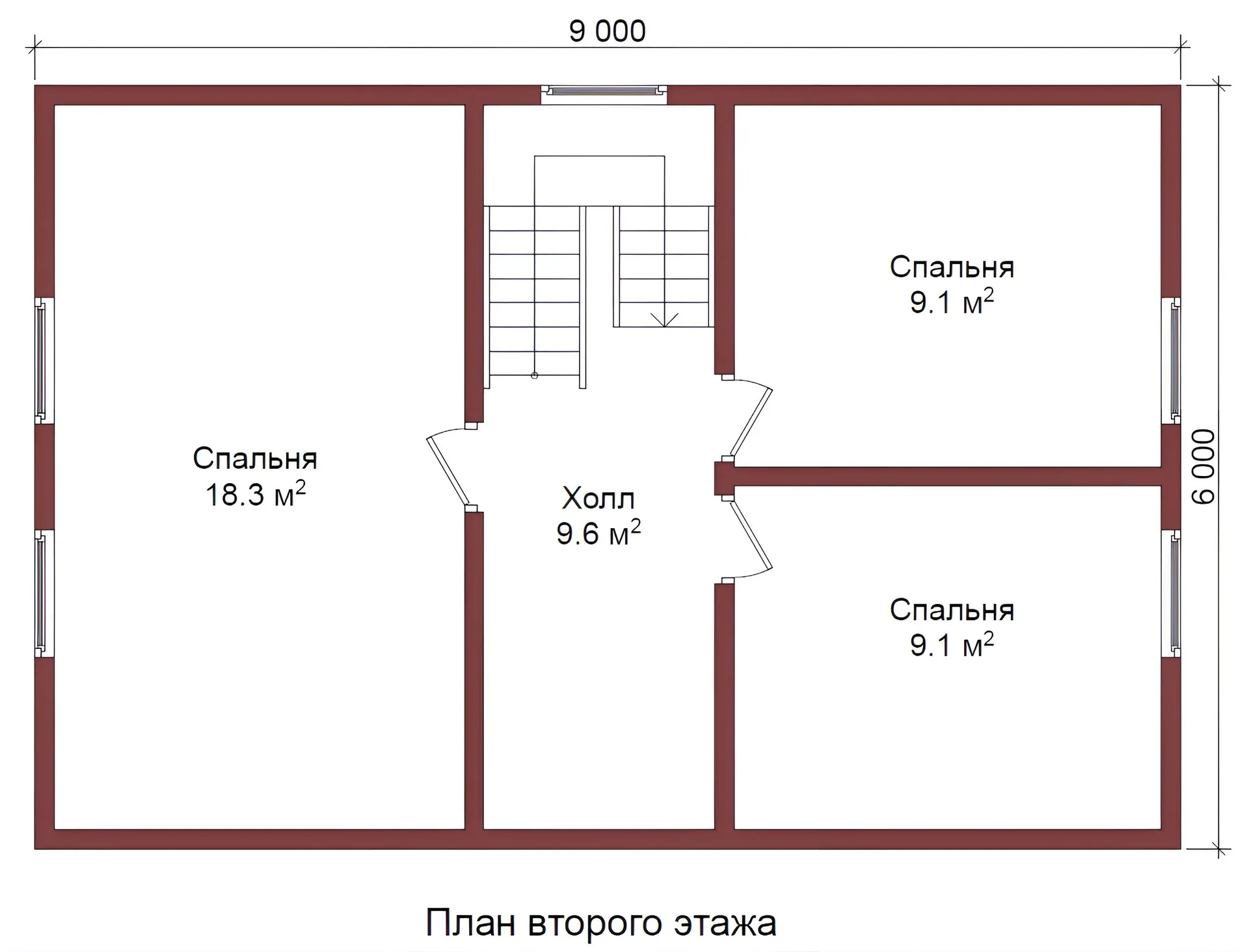 Коттедж с мансардой Подольск
