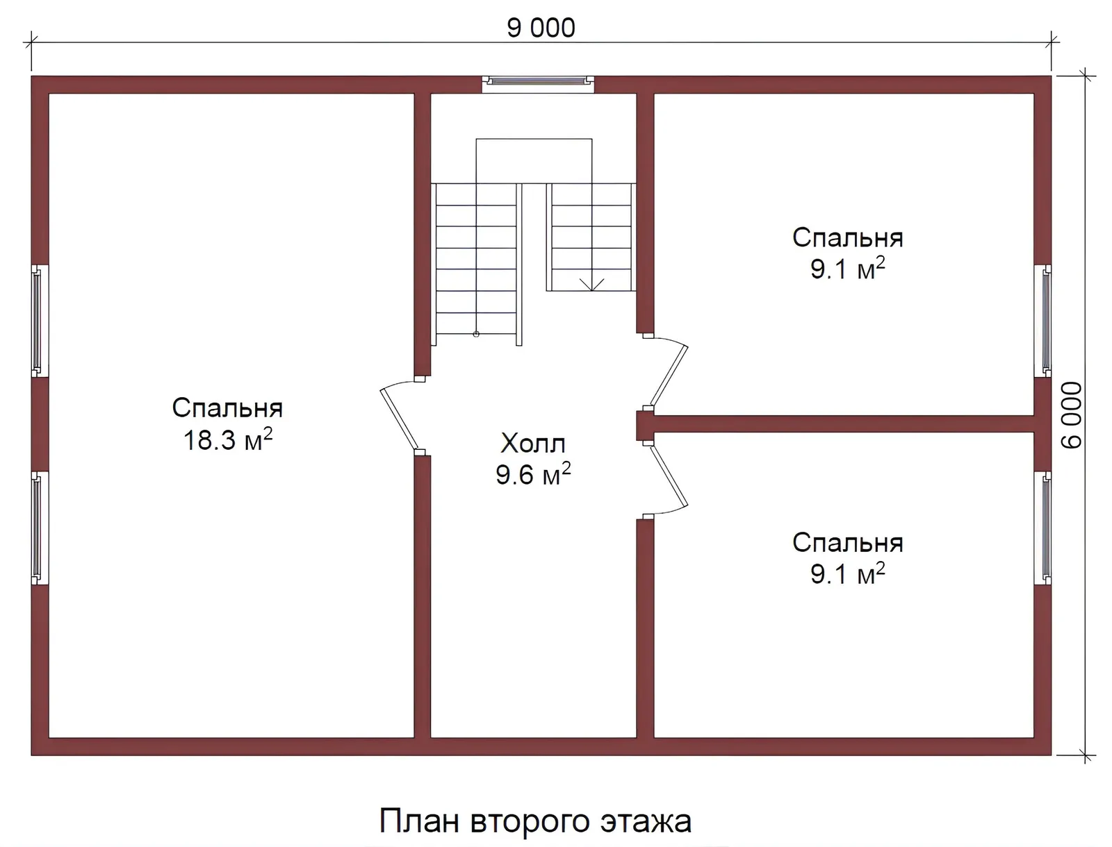 Коттедж с мансардой Подольск