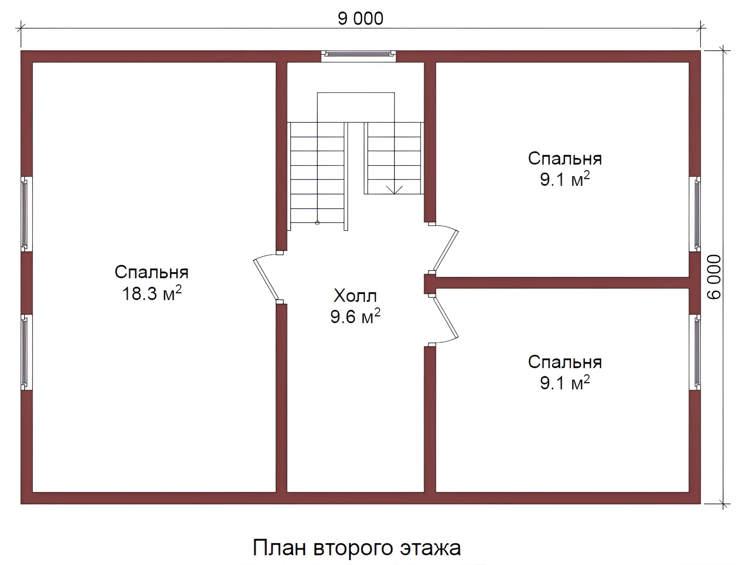 Коттедж с мансардой Подольск