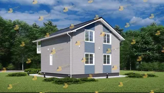 Коттедж с мансардой Кёльн