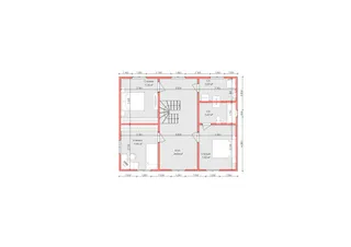 Двухэтажный коттедж Уютный