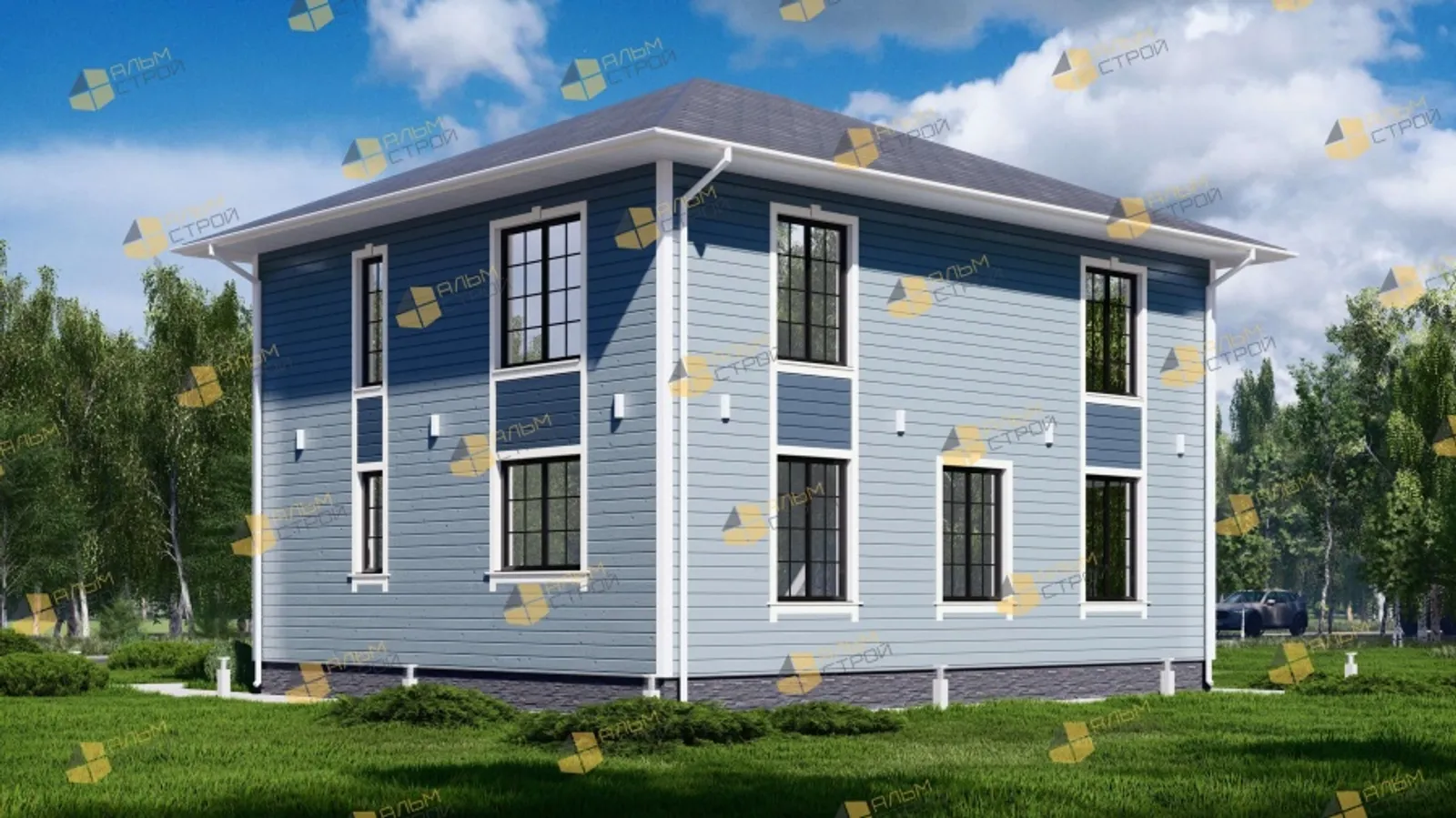 Двухэтажный коттедж Херсон