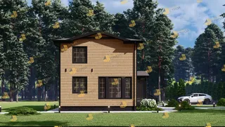 Двухэтажный коттедж Семейный