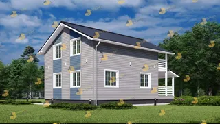 Коттедж с мансардой Кёльн