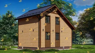 Коттедж с мансардой Канцлер