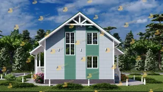 Коттедж с мансардой Севастополь