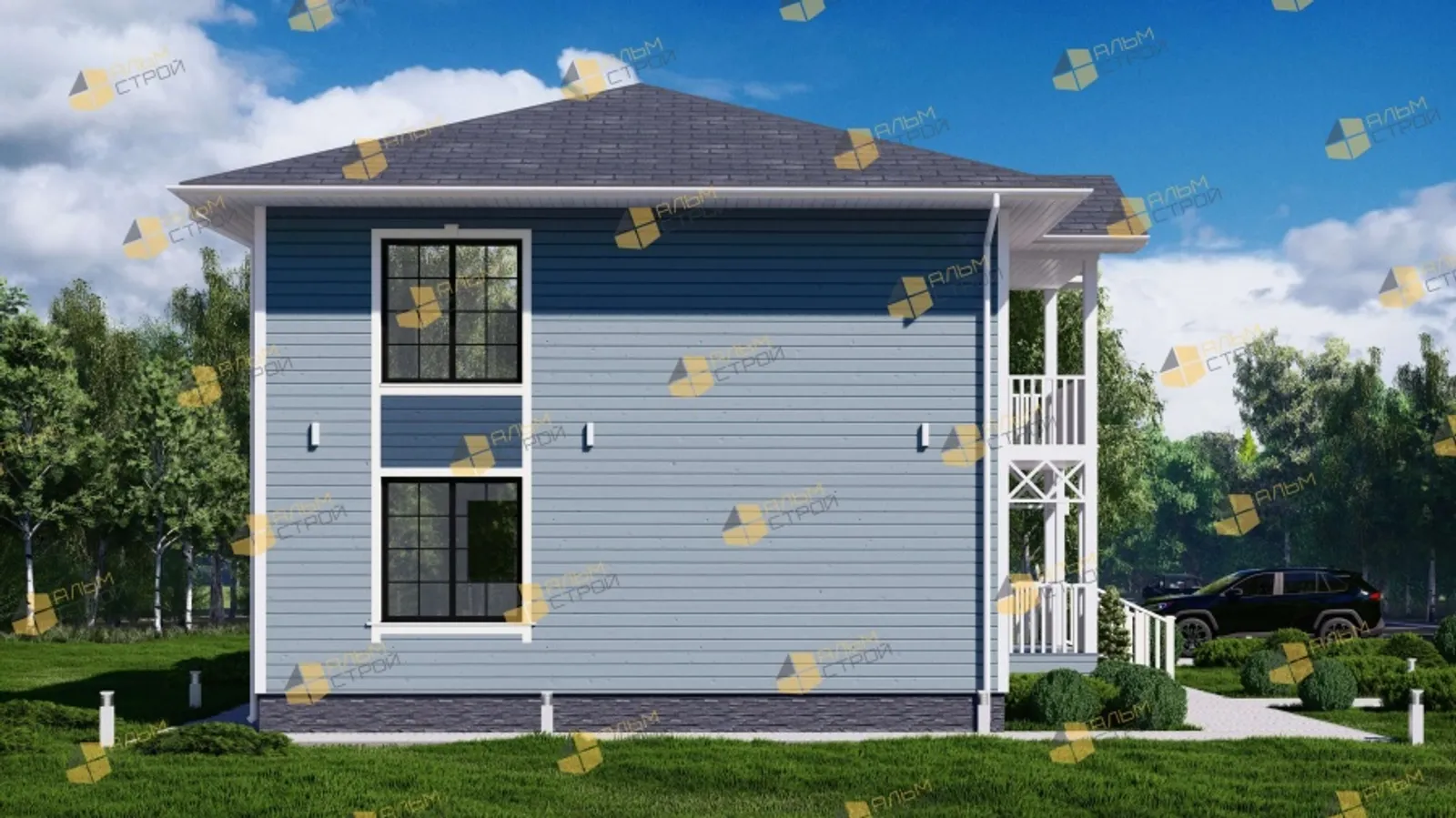 Двухэтажный коттедж Херсон