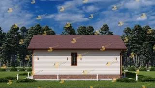 Одноэтажный коттедж Михнево