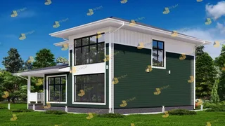 Двухэтажный коттедж Ривьера