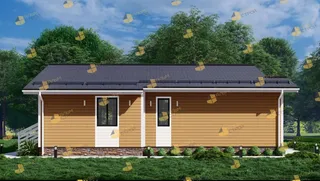 Одноэтажный коттедж Идеал