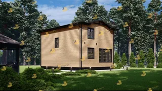 Двухэтажный коттедж Семейный