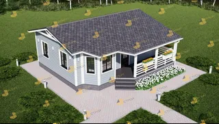 Одноэтажный коттедж Мечтатель