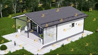 Одноэтажный коттедж Оптима 48