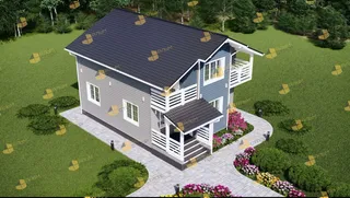 Коттедж с мансардой Кёльн