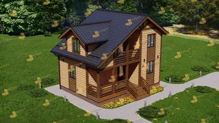 Коттедж с мансардой Канцлер