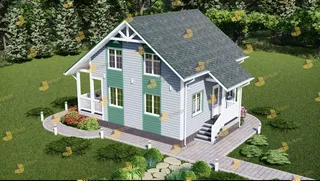 Коттедж с мансардой Севастополь