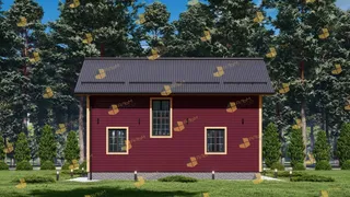 Коттедж с мансардой Подмосковье